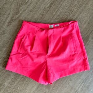 High Waist Neon Pink Shorts 💫 | A New Day - Target